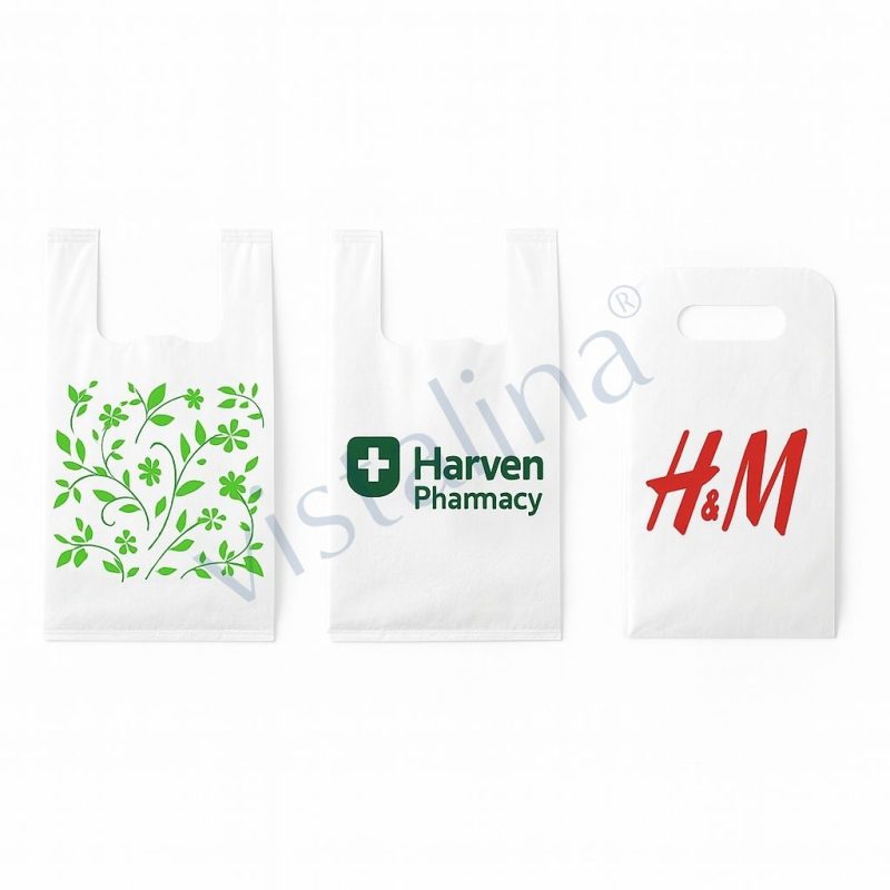 plastic printed market bag